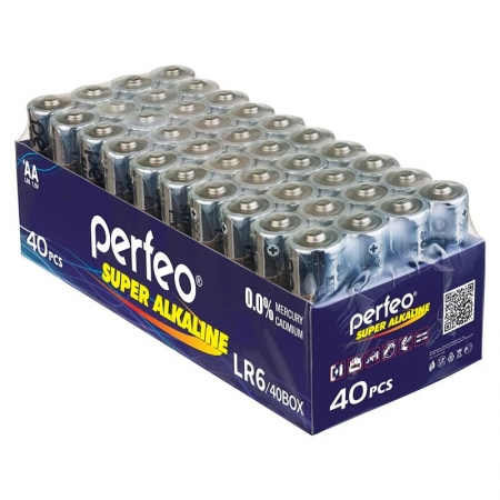  AA Perfeo LR6/40BOX Super Alkaline, 40 , 
