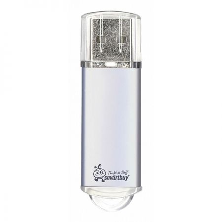 64Gb Smartbuy V-Cut Silver USB 2.0 (SB64GBVC-S)