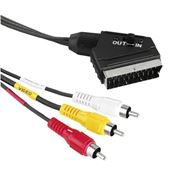  / SCART->3xRCA plug, 1.5 ,  . -, Premier (5-017)