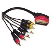  / SCART->6xRCA plug, 2 , , L-Pro