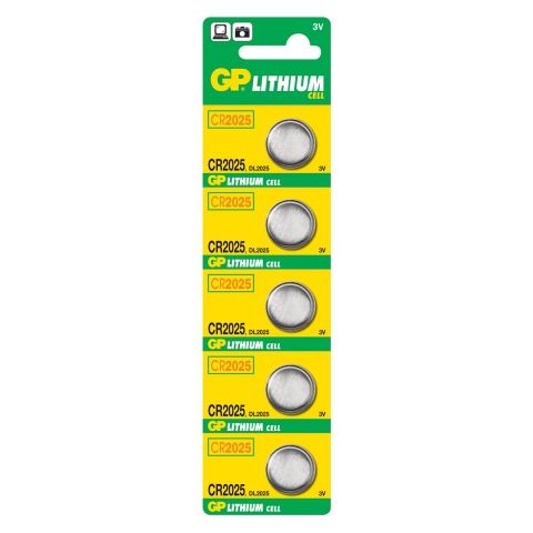  CR2025 GP, 5 , 