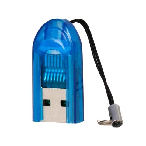 -  USB Smartbuy SBR-710-B Blue, microSD