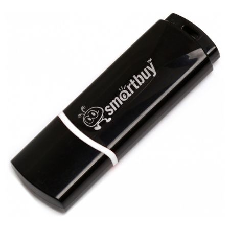 64Gb Smartbuy Crown Black USB 2.0 (SB64GBCRW-K)