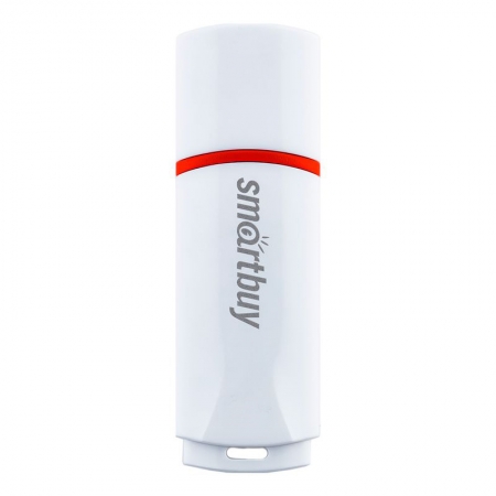 64Gb Smartbuy Crown White USB 2.0 (SB64GBCRW-W)