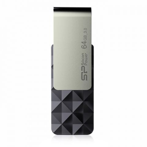 64Gb Silicon Power Blaze B30 Black USB 3.0 (SP064GBUF3B30V1K)