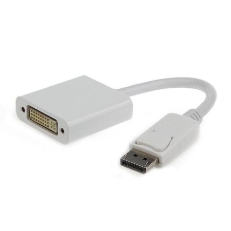  DisplayPort/M - DVI/F, 0.1 , , Cablexpert (A-DPM-DVIF-002-W)