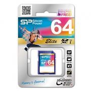   SDXC 64Gb Silicon Power Elite Class 10, 50/15/ (SP064GBSDXAU1V10)