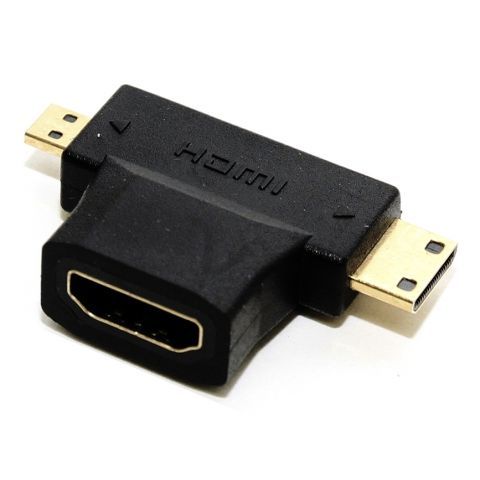  microHDMI/M - miniHDMI/M - HDMI/F, Smartbuy (A119)