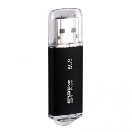8Gb Silicon Power Ultima II - I Series Black USB 2.0 (SP008GBUF2M01V1K)