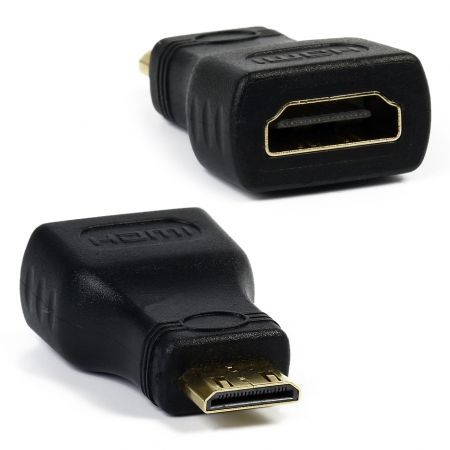 ������� miniHDMI/M - HDMI/F, ������, Smartbuy (A115)