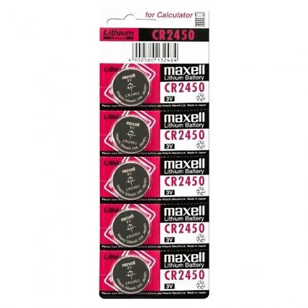  CR2450 Maxell, 5 , 