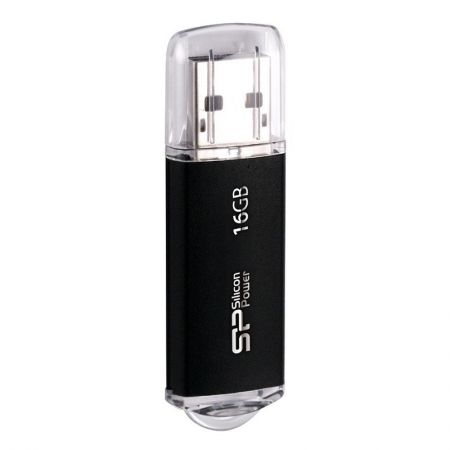 16Gb Silicon Power Ultima II - I Series Black USB 2.0 (SP016GBUF2M01V1K)