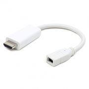  mini DisplayPort/F - HDMI/M, 0.1 , , Cablexpert (A-mDPF-HDMIM-001-W)