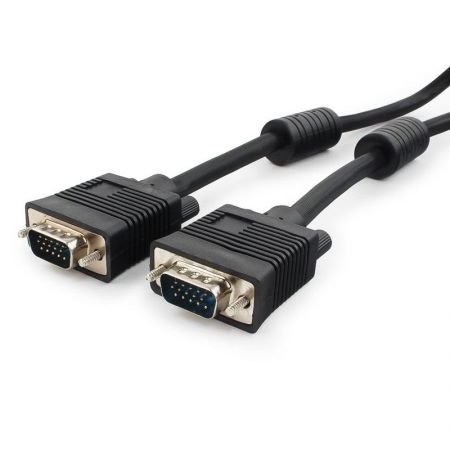  VGA 15M-15M, 15 , , 2 ,  , Gembird/Cablexpert (CC-PPVGA-15M-B)