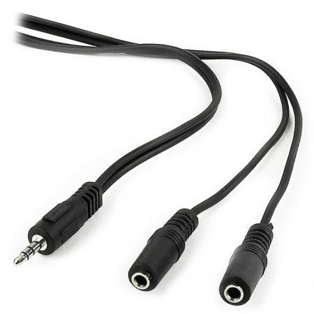    3.5 stereo plug -> 2x3.5 stereo jack, 5 , , Cablexpert (CCA-415-5M-N