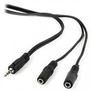    3.5 stereo plug -> 2x3.5 stereo jack, 5 , , Cablexpert (CCA-415-5M