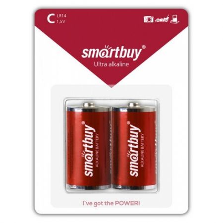  C Smartbuy LR14/2B, , 2,  (SBBA-C02B)