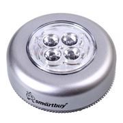  Smartbuy Push Light, , 4 LED, 3XAAA (SBF-831-S)