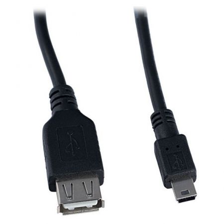  USB 2.0 Af - mini Bm, 0.5 , , Perfeo (U4201)