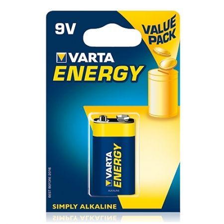��������� 9V Varta 6LR61/1BL Energy, ��������, � �������� (4122-229)