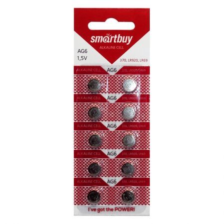  Smartbuy AG6 371A/LR921/171 1.5V, 10 ,  (SBBB-AG6-10B)
