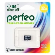   Micro SDHC 32Gb Perfeo Class 10   (PF32GMCSH10)