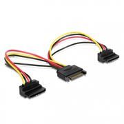   SATA (M) - 2xSATA (F), 0.15 ,   Cablexpert (CC-SATAM2F-02)