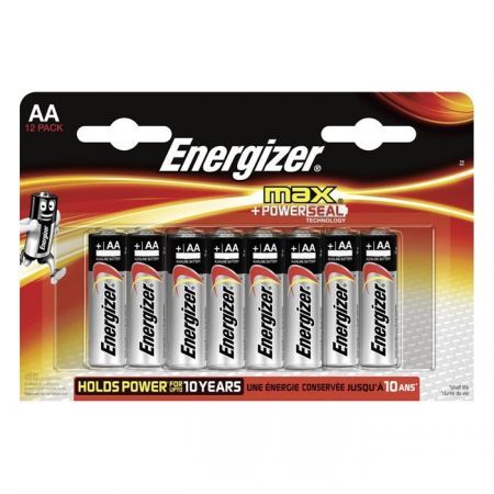  AA Energizer MAX LR6 BL-12, 12, 