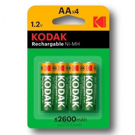  AA Kodak HR6-4BL 2600/ Ni-Mh, 4, 