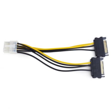     PCI-E 8pin - 2 x SATA, Cablexpert (CC-PSU-83)