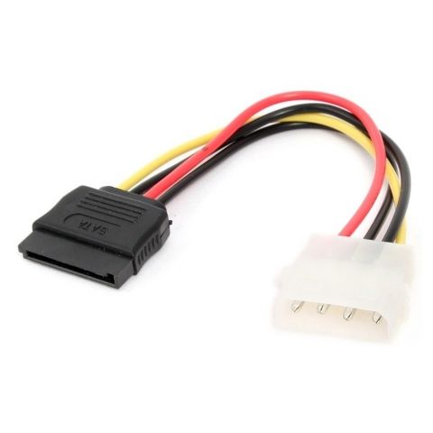   Molex(M) - SATA(F), 0.15 , Gembird (CC-SATA-PS)