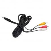  / 3.5 4-pin plug -> 3 RCA plug, 2.0 ,  Cablexpert (CCA-4P2R-2M)