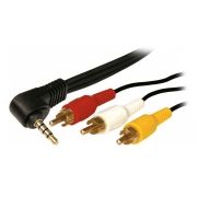  / 3.5 4-pin plug -> 3 RCA plug, 1.5 , , ., , Rexant (17-4412-4)