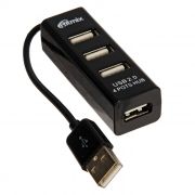 HUB 4-port Ritmix CR-2402 Black USB2.0