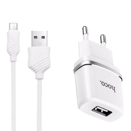   Hoco C11 1 USB +  microUSB, 
