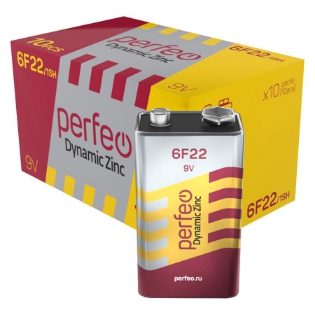 ��������� 9V Perfeo 6F22 Dynamic Zinc, �������, 10��, �������
