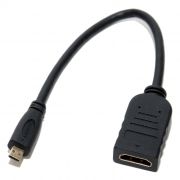  microHDMI/M - HDMI/F, 0.1 , 5bites (BC-HDM2AF)