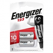  CR 123 Energizer Lithium, 2 , 