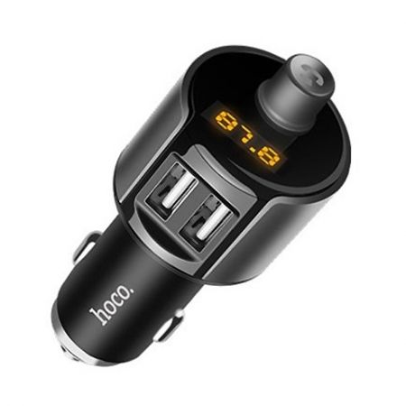  FM- Hoco E19 Smart Metal Gray, , 2xUSB 2.4A