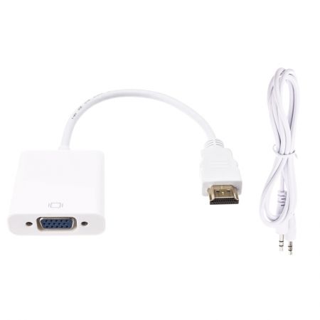  HDMI/M - VGA/F + Audio, 0.15 ,   , , Orient C100W (30737)