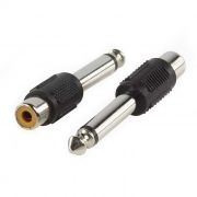  RCA jack -> 6.3 mono plug,  , Premier (2-230)