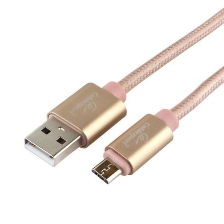  USB 2.0 Am=>micro B - 1.0 , .,  4.5, Cablexpert Ultra (CC-U-mUSB01Gd-1M)