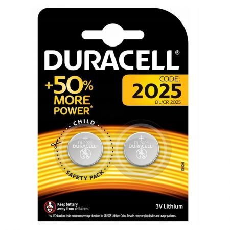  CR2025 Duracell, 2 , 