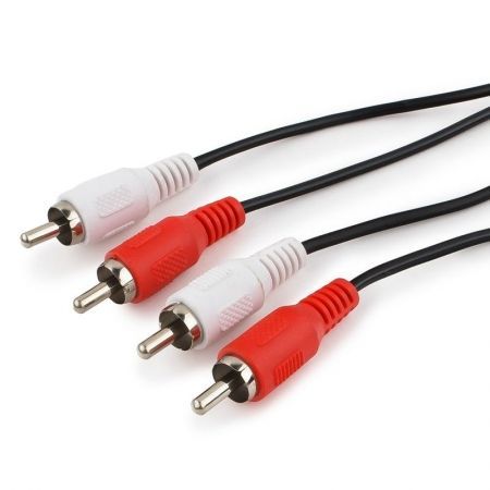  / 2 RCA plug - 2 RCA plug, 3 , Cablexpert (CCA-2R2R-10)