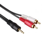   3.5 stereo plug -> 2 RCA plug, 2 , ., Exegate (EX225927RUS)