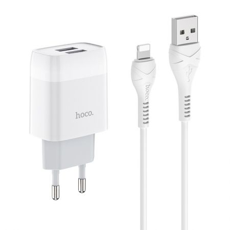   Hoco C73A 2.4 2xUSB +  Lightning, 