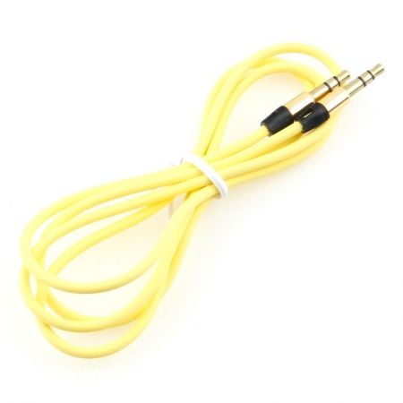   3.5 stereo plug -> 3.5 stereo plug, 1 , , , Cablexpert (CCAB-01-35MM-1MY)