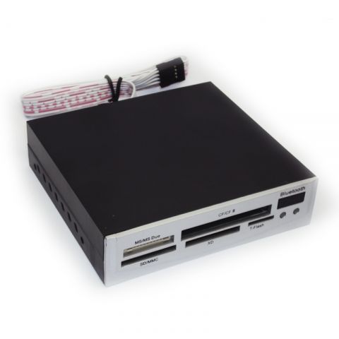 -  3.5 Gembird Silver USB2.0 + Bluetooth (FDI2-ALLIN1-S-BT)