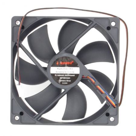  120 x 120 x 25, 4 pin, 12V, 2500 /, .,  30 , Gembird (D12025HM-4)
