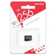   Micro SDXC 256Gb Smartbuy Class 10 U1   (SB256GBSDCL10-00)